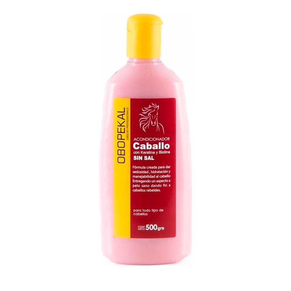Acondicionador Caballo Obopekal con Keratina sin Sal Nutrición y Brillo | tiendadelbarbero.cl