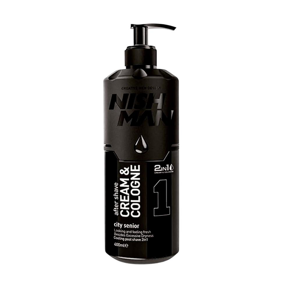 AFTER SHAVE CREMA Y COLONIA 1 CITY SENIOR 400Ml - NISHMAN