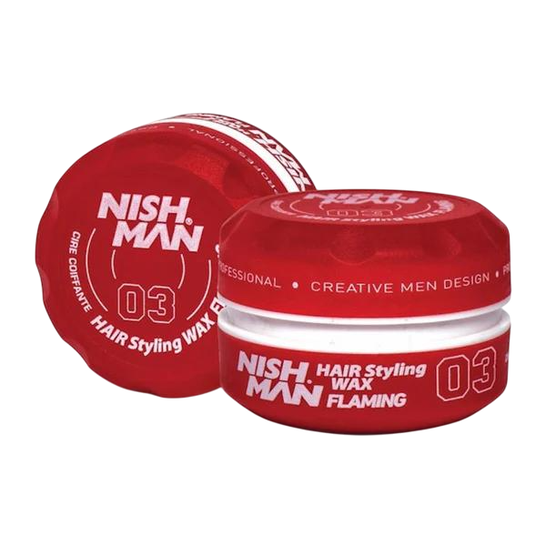 CERA HAIR WAX 03 FLAMING - NISHMAN