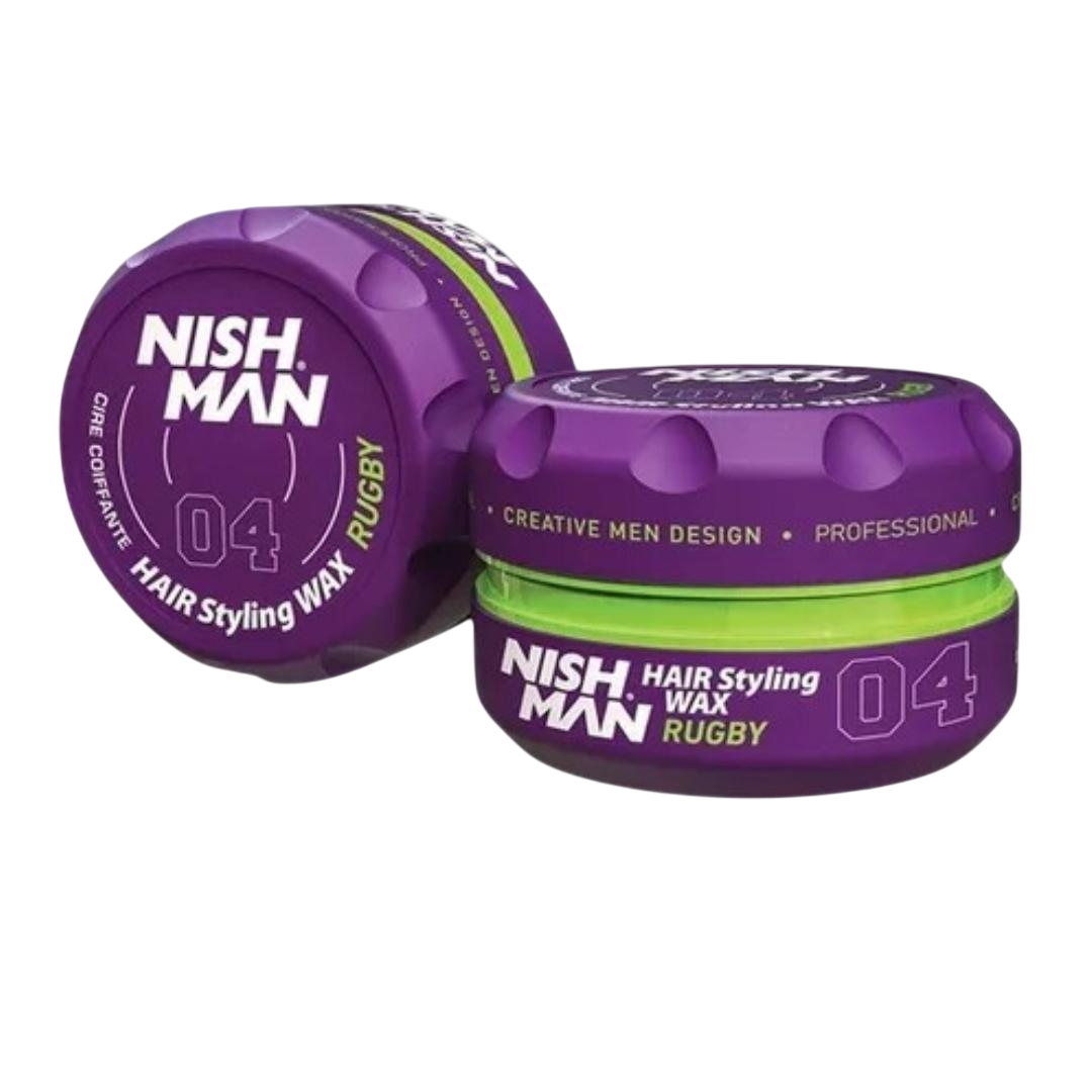 CERA HAIR WAX 04 RUGBY - NISHMAN