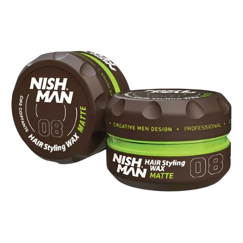 CERA HAIR WAX 08 MATTE - NISHMAN