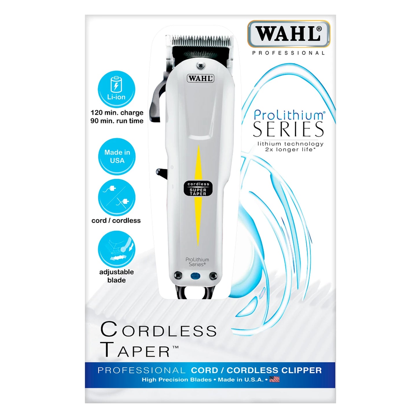 Clipper Wahl Super Taper Inalámbrica - Máquina de Corte sin Cable