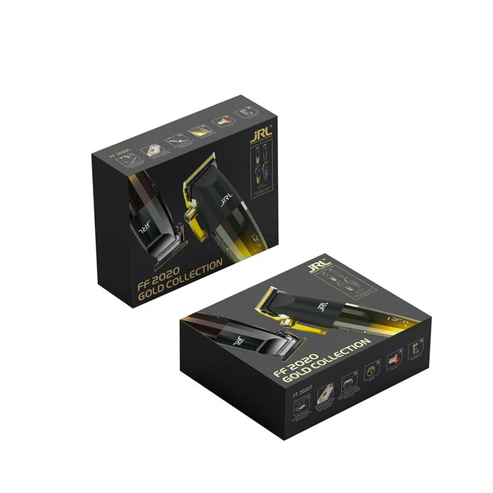 Combo JRL Gold - Clipper + Trimmer + Base de Carga