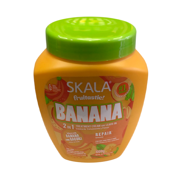 Crema Skala Banana 2 en 1 - Reparación y Nutrición con Bacuri