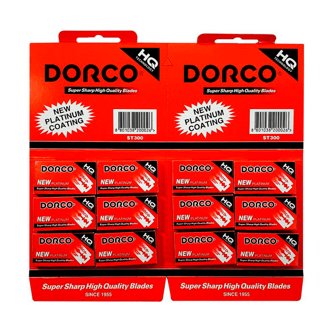 Hojillas Dorco HQ Roja 120 Filos - Pack para Shaver Profesional