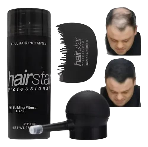 KIT DE FIBRA CAPILAR + APLICADOR - HAIRSTAR