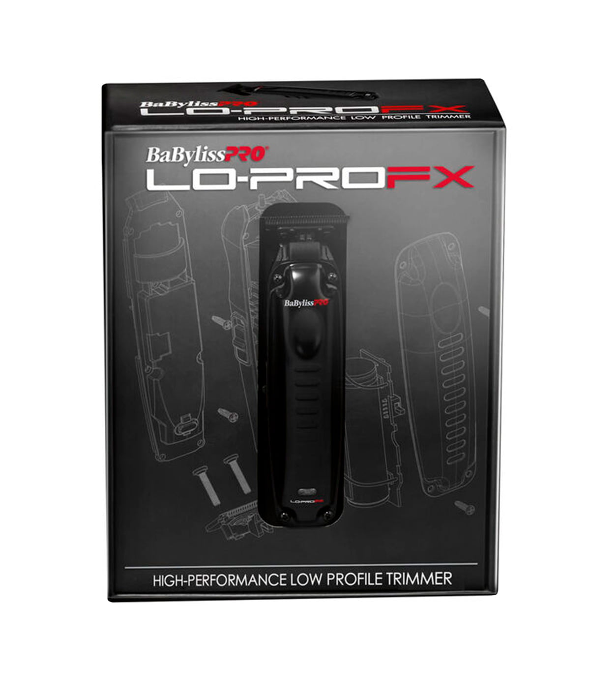 Trimmer BaBylissPRO Lo-Pro FX Motor Potente de Bajo Perfil | tiendadelbarbero.cl