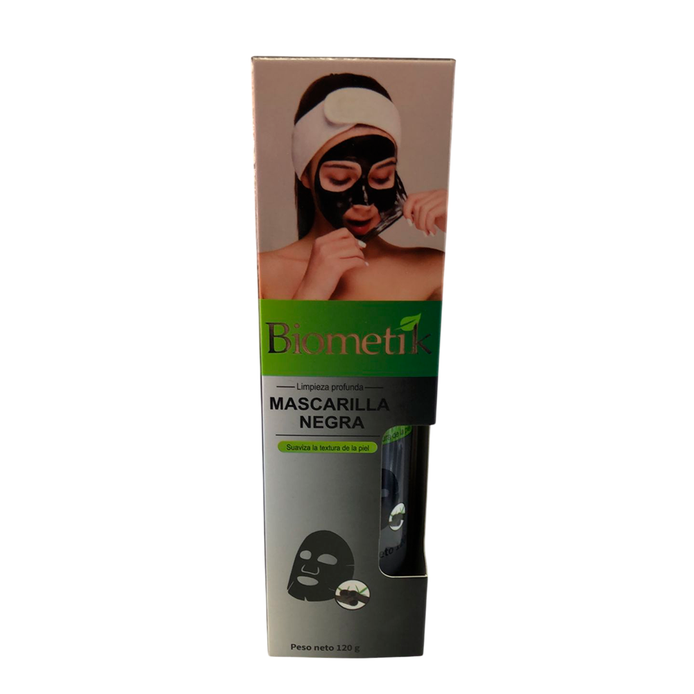 Mascarilla Negra Biometick Peel Off | tiendadelbarbero.net