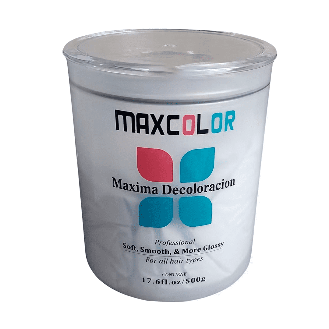 Polvo Decolorante 500g Maxcolor - Decoloración Profesional