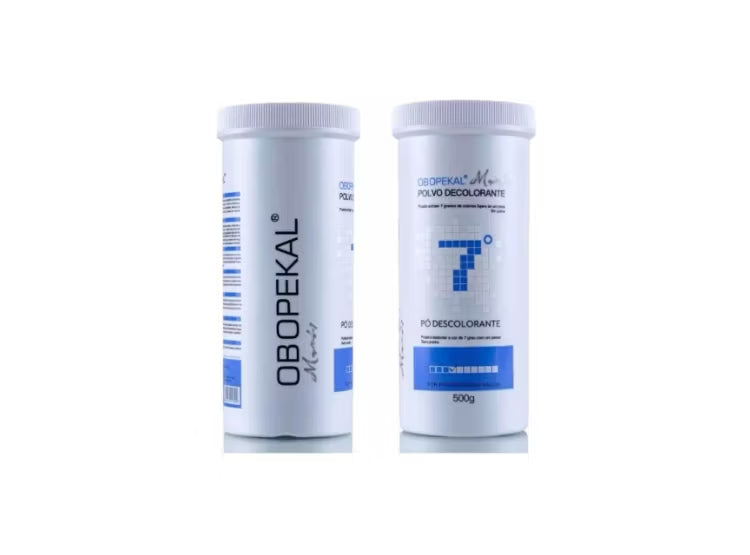 Polvo Decolorante 500g Obopekal Decoloración Profesional para Barbería | tiendadelbarbero.cl