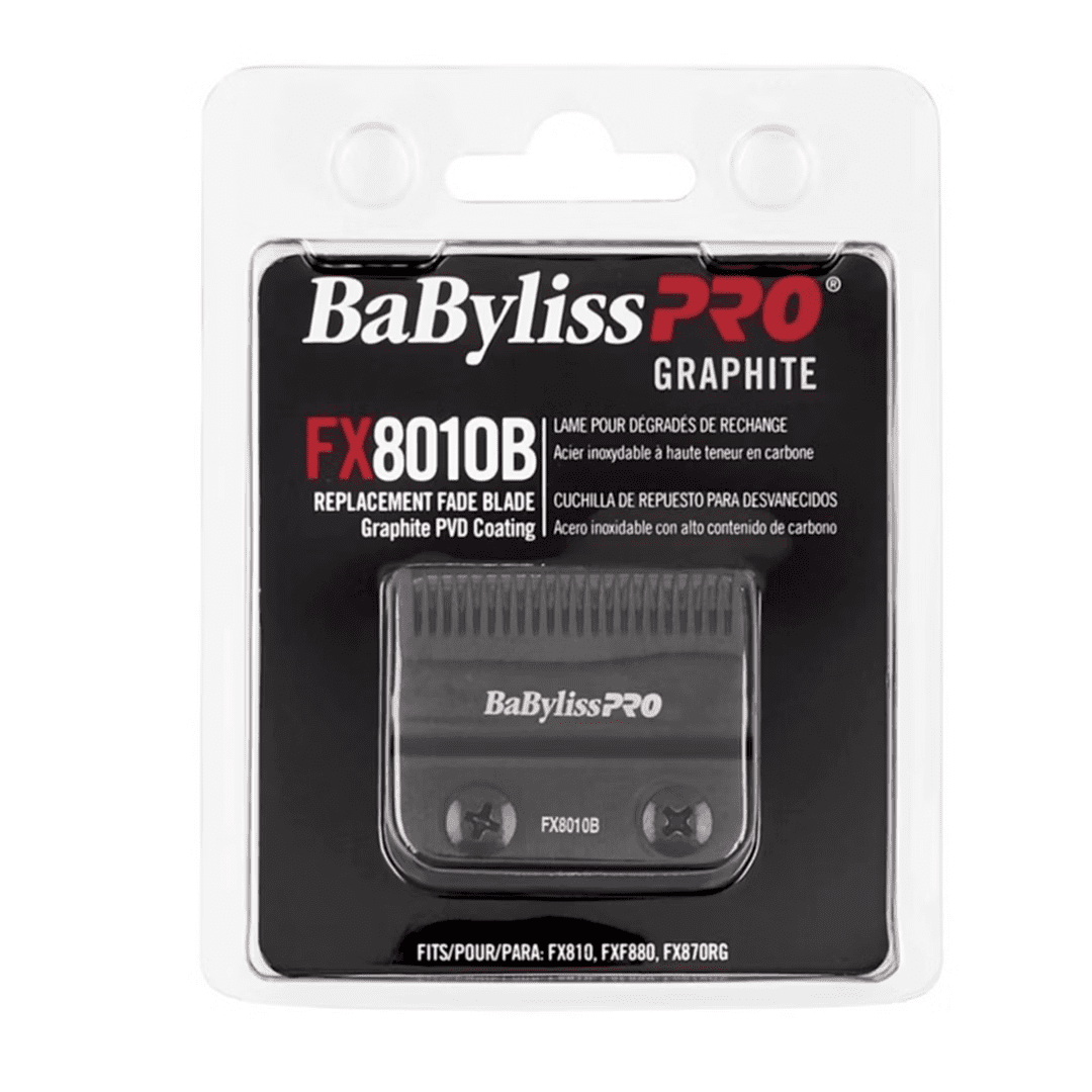 Repuesto Cuchilla Clipper BaBylissPRO FX8010B Negro Carbono | tiendadelbarbero.cl