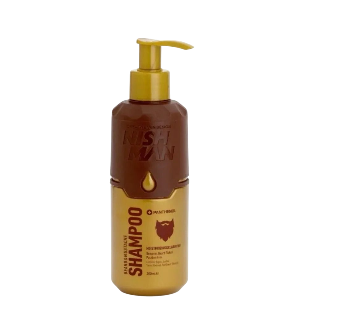 SHAMPOO DE BARBA 200ML - NISHMAN