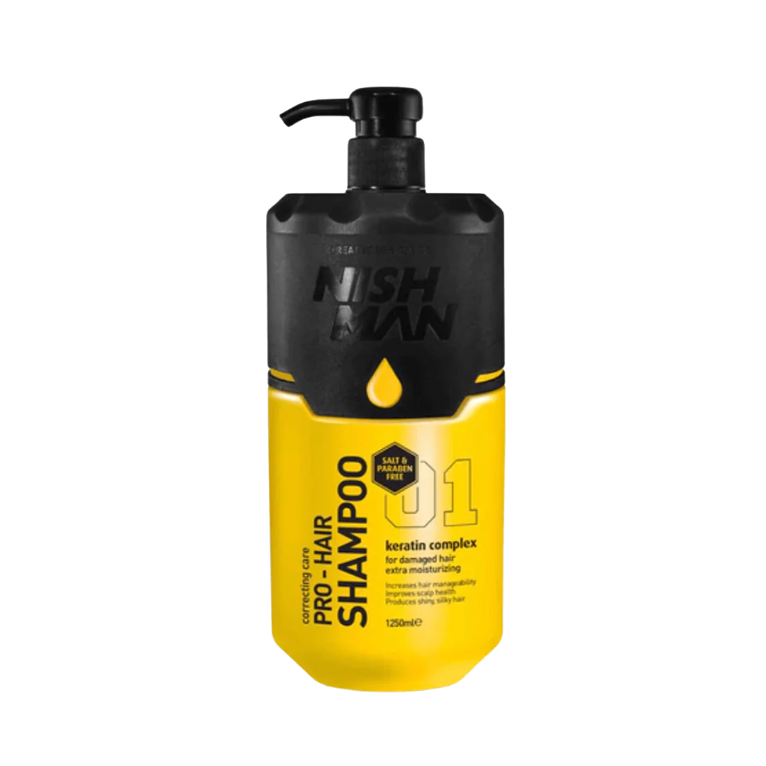 SHAMPOO KERATIN 1250ML - NISHMAN