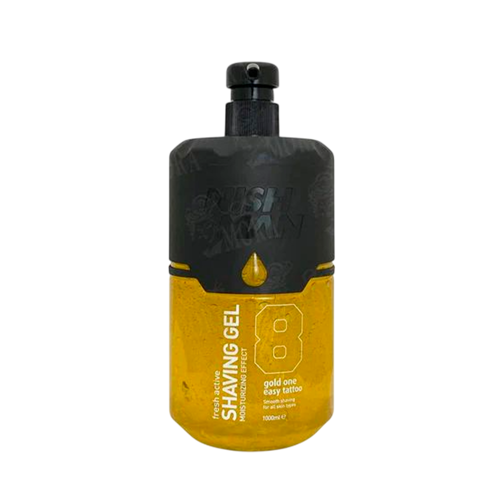 SHAVING GEL 8 GOLD ONE 1000ML - NISHMAN