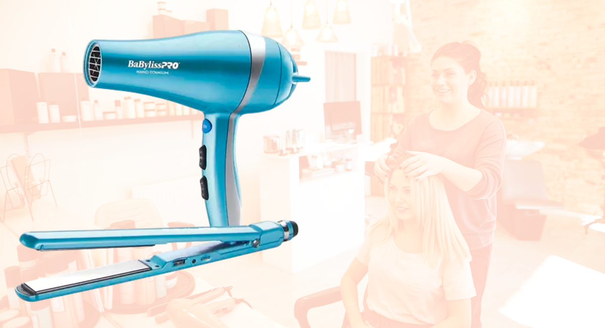 Kit Ultra Ionic plancha y secador BaBylissPRO
