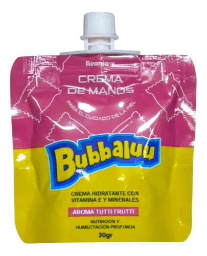 CREMA HIDRATANTE BUBBALUU TUTTI FRUTTI - REANIA•Y