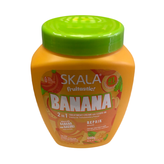 Crema Skala Banana 2 en 1 - Reparación y Nutrición con Bacuri