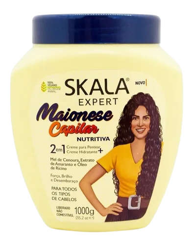 CREMA SKALA MAIONESE CAPILAR NUTRITIVA 2 EN 1