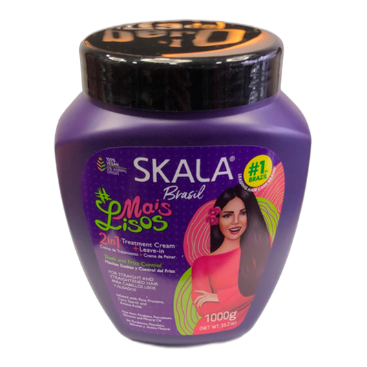 Crema Skala Mais Lisos 2 en 1 - Control del Frizz y Alisado