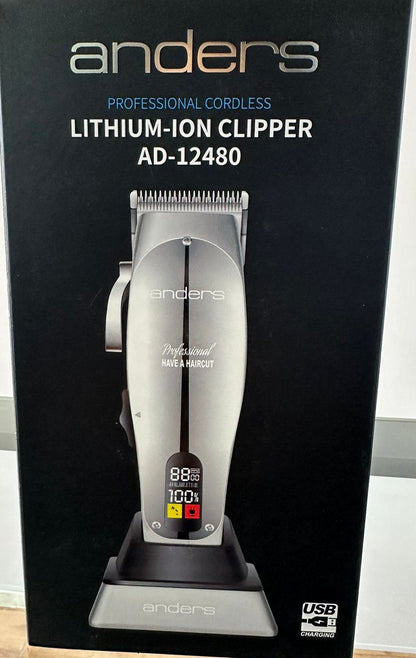 MAQUINA CORTE PROFESIONAL LITHIUM CLIPPER AD-12480 - ANDERS