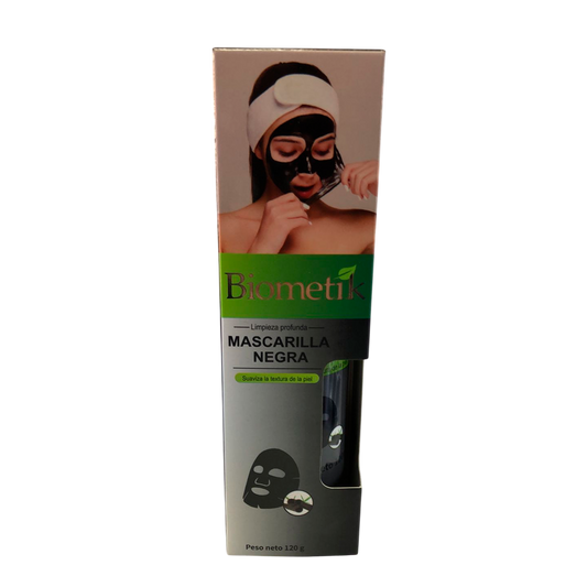 Mascarilla Negra Biometick Peel Off | tiendadelbarbero.net
