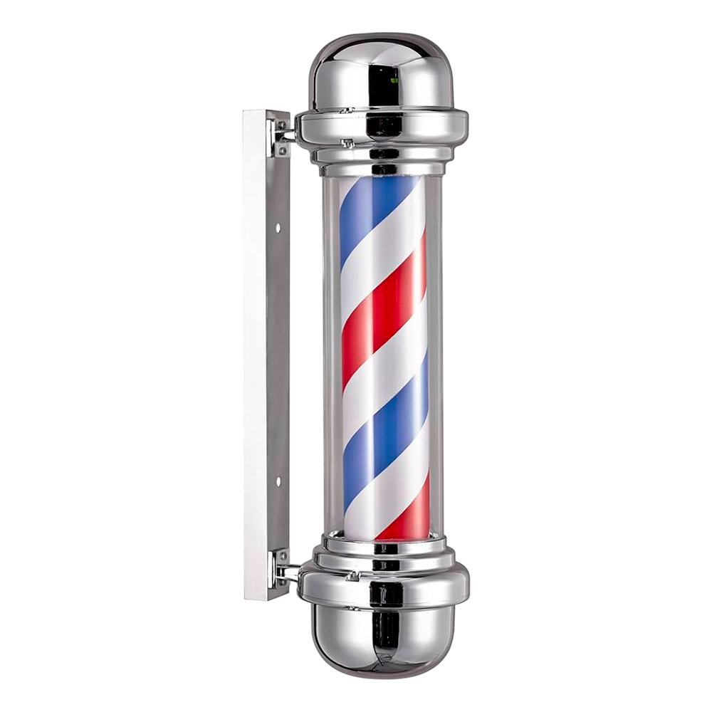 POLE DE BARBERÍA CLÁSICO - ICONO PARA BARBERÍAS