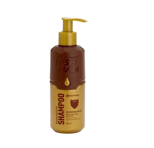SHAMPOO DE BARBA 200ML - NISHMAN