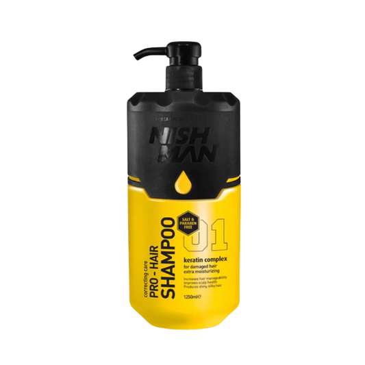 SHAMPOO KERATIN 1250ML - NISHMAN