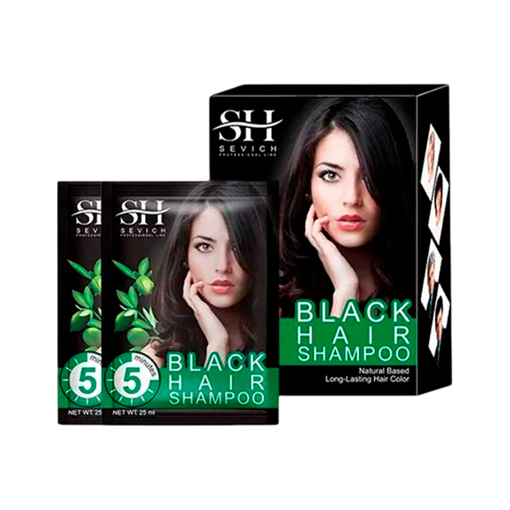 SHAMPOO BLACK FÓRMULA NATURAL - SEVICH