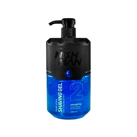 SHAVING GEL 2 ENERGIZING 1000ML – NISHMAN