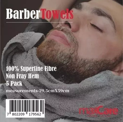 TOALLA DE BARBA 5 PIEZAS - MAXCARE