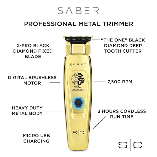 TRIMMER DORADO - SABER SC