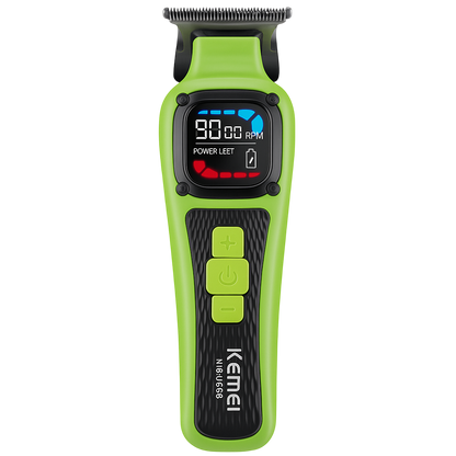Trimmer Kemei KM-1863 Perfilador Inalámbrico Profesional | tiendadelbarbero.cl
