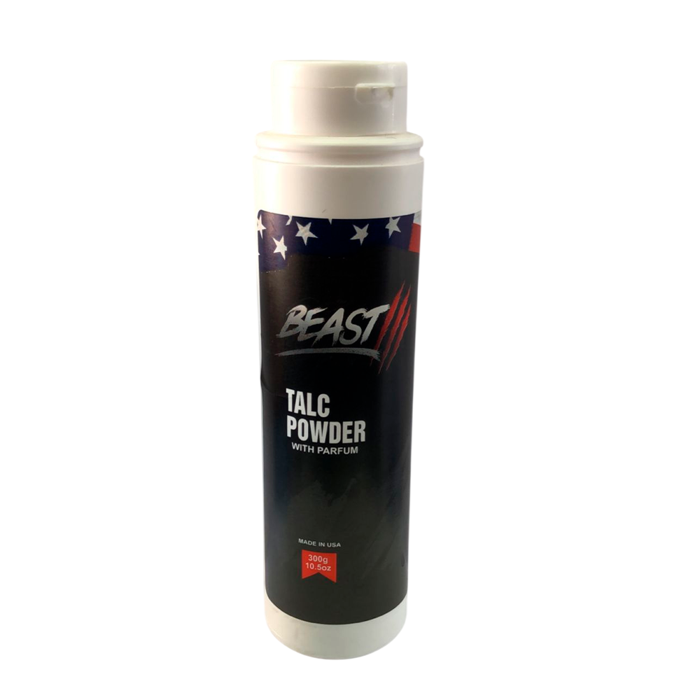 Talco Beast 300g Talco Profesional para Barbería | tiendadelbarbero.net