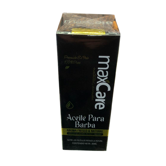 Aceite para barba MaxCare para hidratar y suavizar la barba