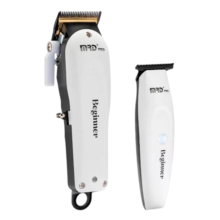 Combo MRD Beginner: clipper de alto torque y trimmer compacta para barbero