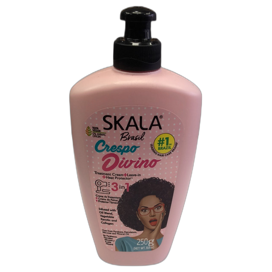 Crema para peinar Skala Crespo Divino 3 en 1 para cabello crespo, rizado y afro 250g