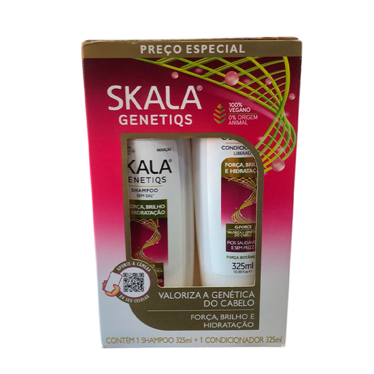Set shampoo y acondicionador Skala Genétiqs fuerza, brillo e hidratación