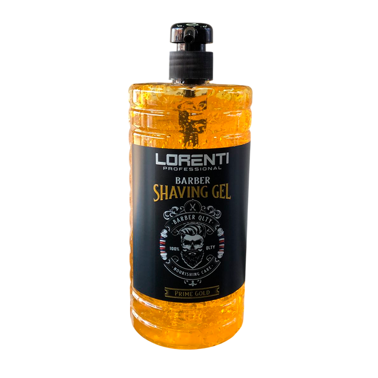 Shaving Gel Lorenti 1000 ml gel de afeitar transparente para barbería