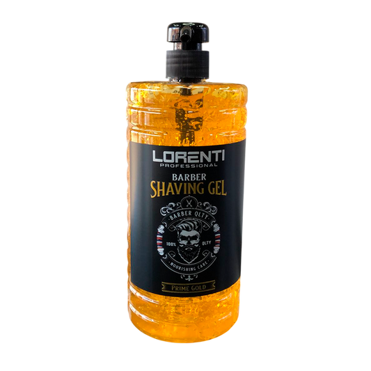 Shaving Gel Lorenti 1000 ml gel de afeitar transparente para barbería